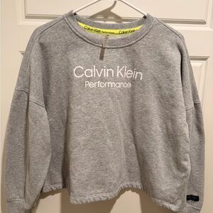 Calvin Klein Heather Gray Sweatshirt